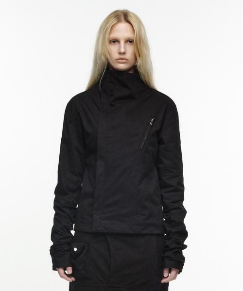 WAVY RIDER JACKET (UNISEX) BLACK