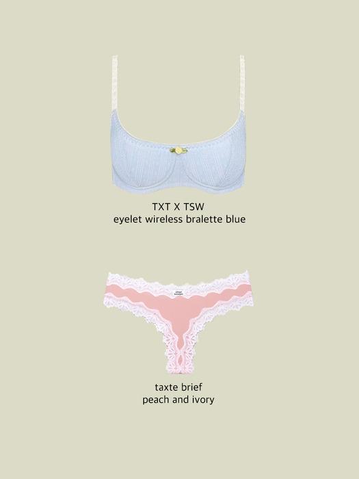 [set] blue & peach (2ea)