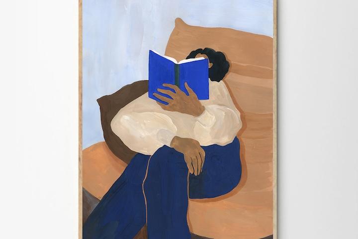 한나피터슨 The Togo 3size 책 독서 북카페 인테리어포스터