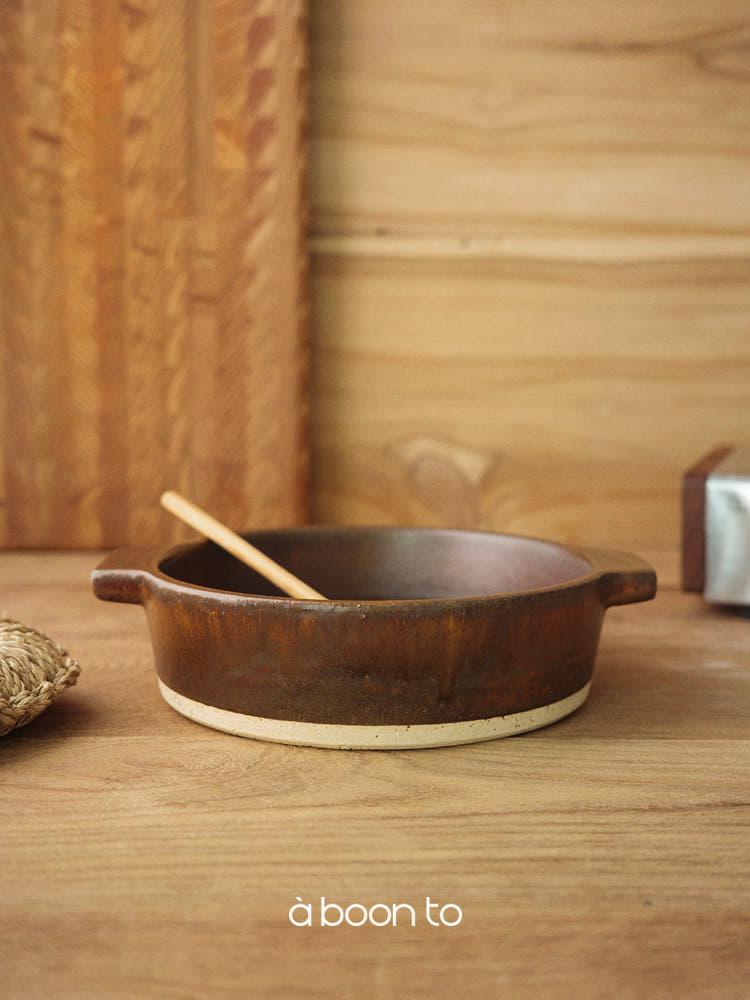 야마쇼 Hangout 그릴팟 / 직화 오븐 냄비 캠핑 도자기 팬