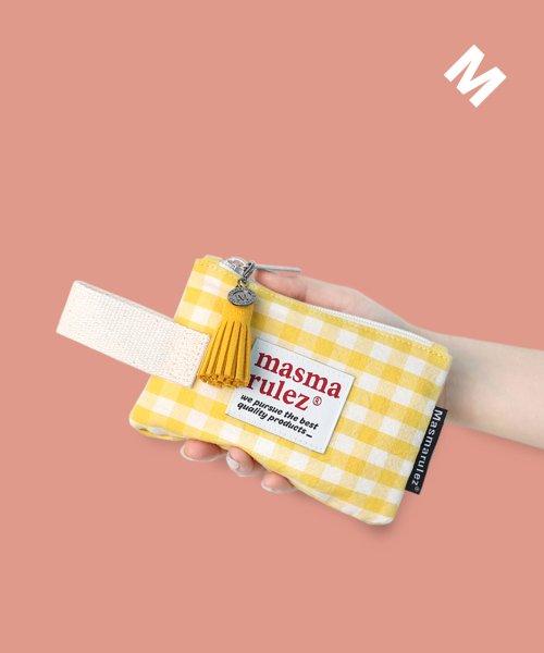 손목 스트랩 파우치 스프링 미니_Yellow