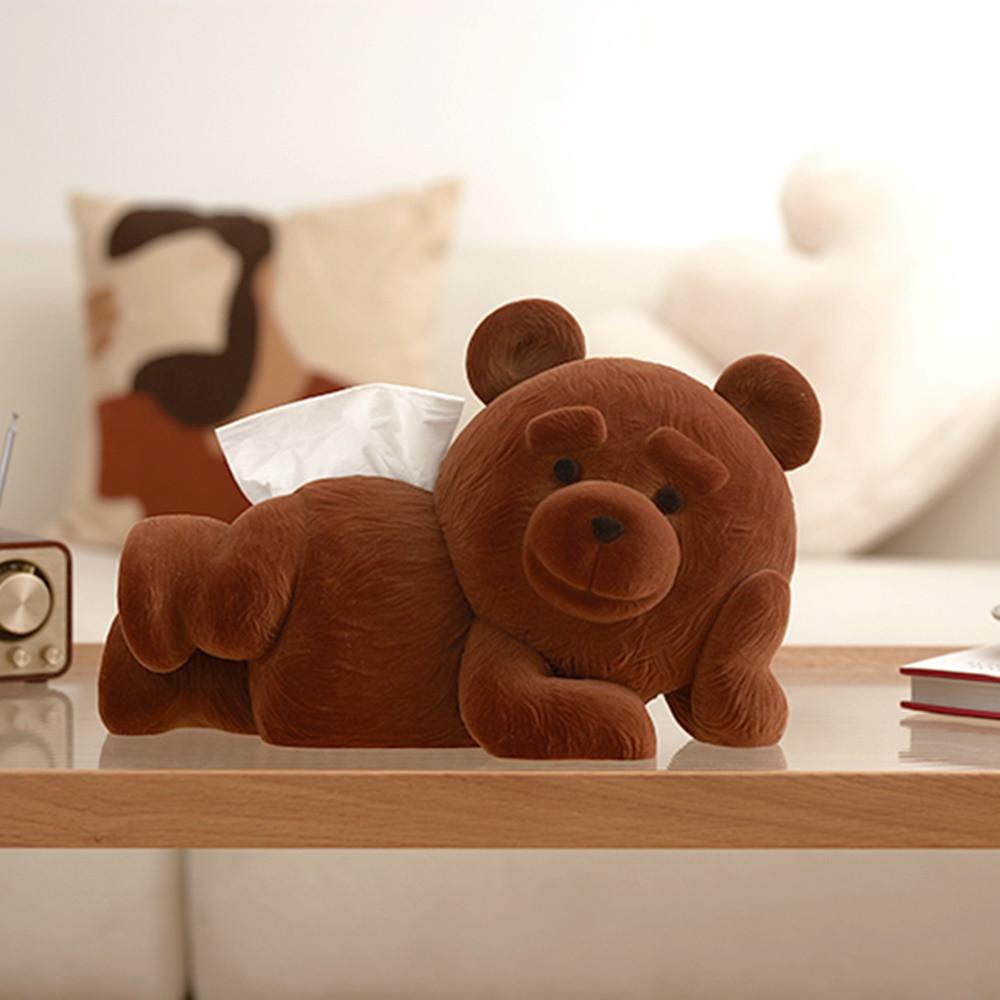 메종드초코 곰돌이 휴지걸이 테디베어 티슈 케이스 박스 인형