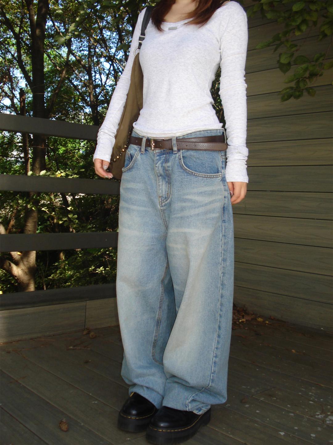 temp denim pants