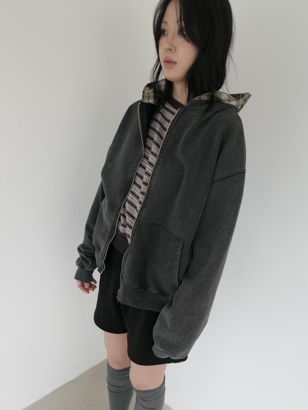세이지블루 dusty hoodie
