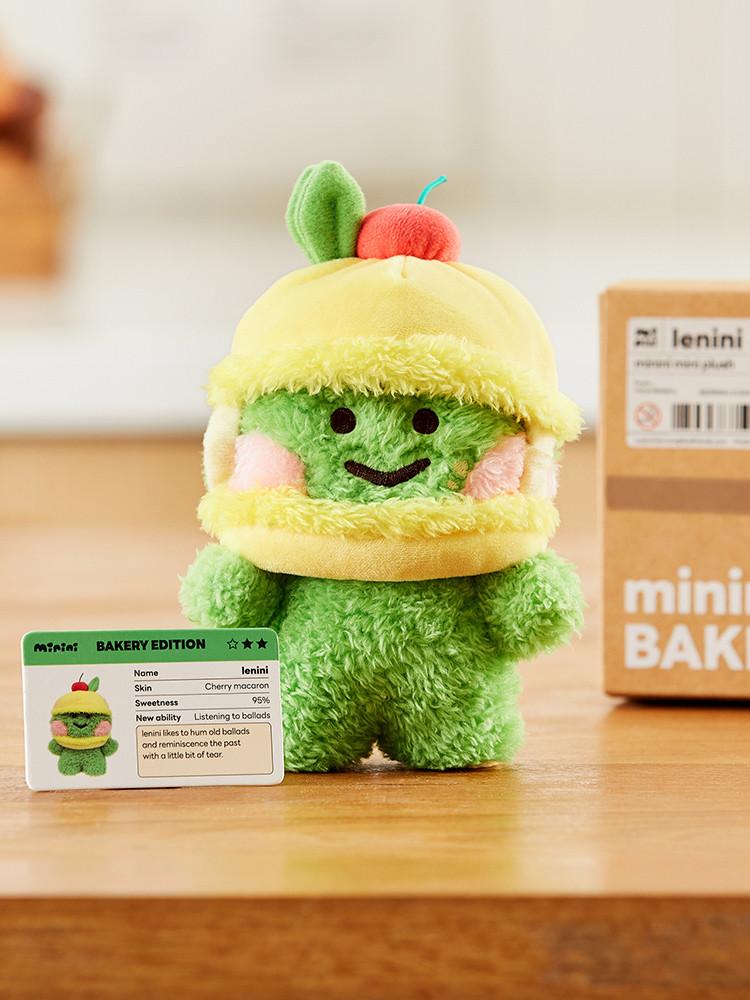 라인프렌즈 미니니 레니니 베이커리 체리마카롱 스탠딩 인형