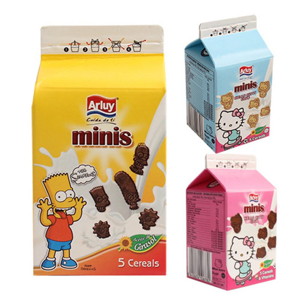 심슨 시리얼 초코쿠키 과자/미니더심슨 헬로키티