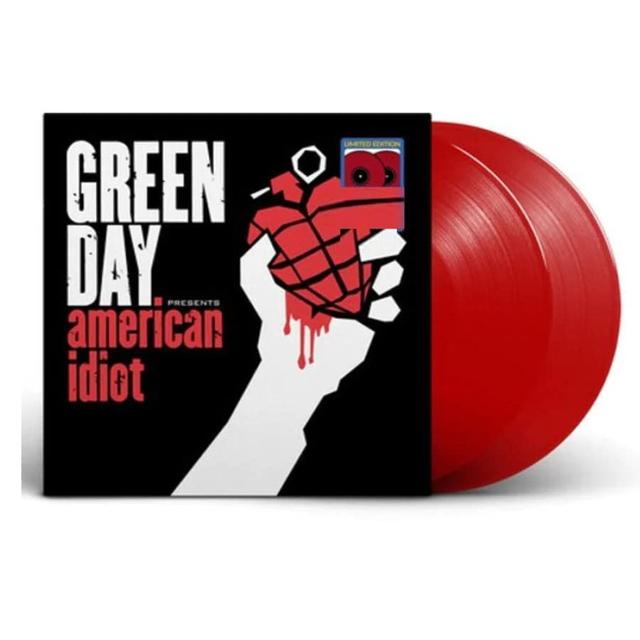 Green Day 그린데이 American Idiot 한정판 컬러 LP 바이닐