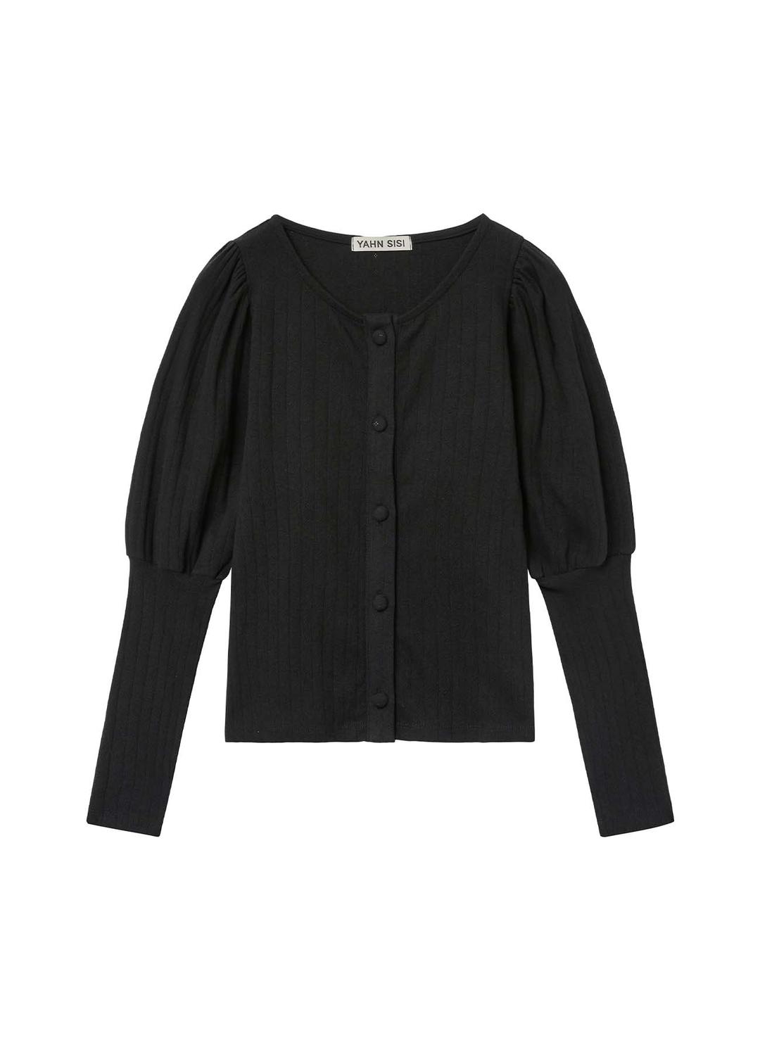 로맨틱 가디건 - 블랙