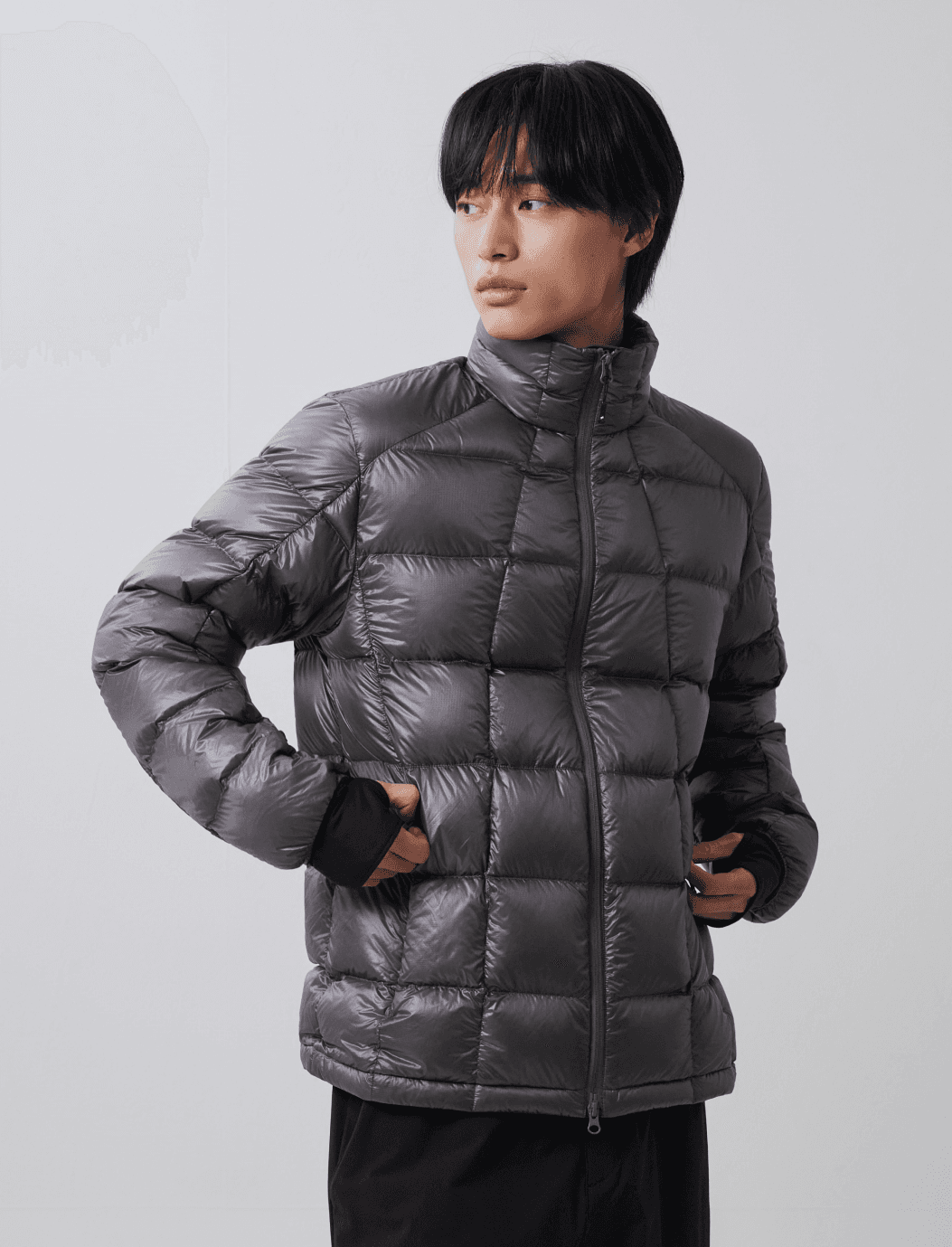 [25FW] 어반사이드 에일러론 울트라 1000 SUL 다운 재킷 메탈릭 그레이