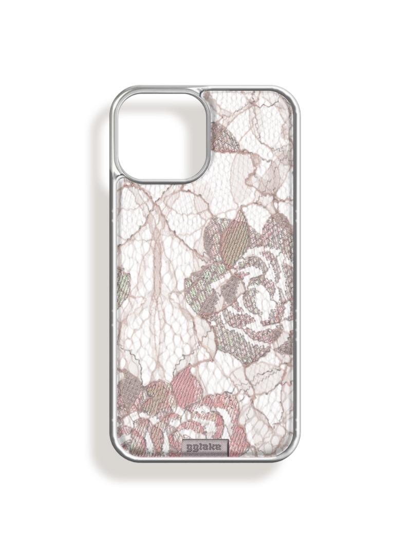 Rose Mesh Lace-Pink  *EPOXY BUMPER CASE