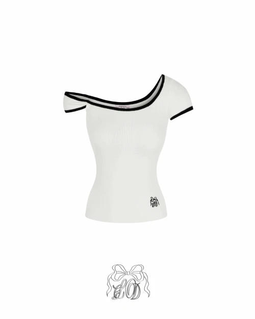[♡MADE♡/오늘출발] toze slim one - off line top