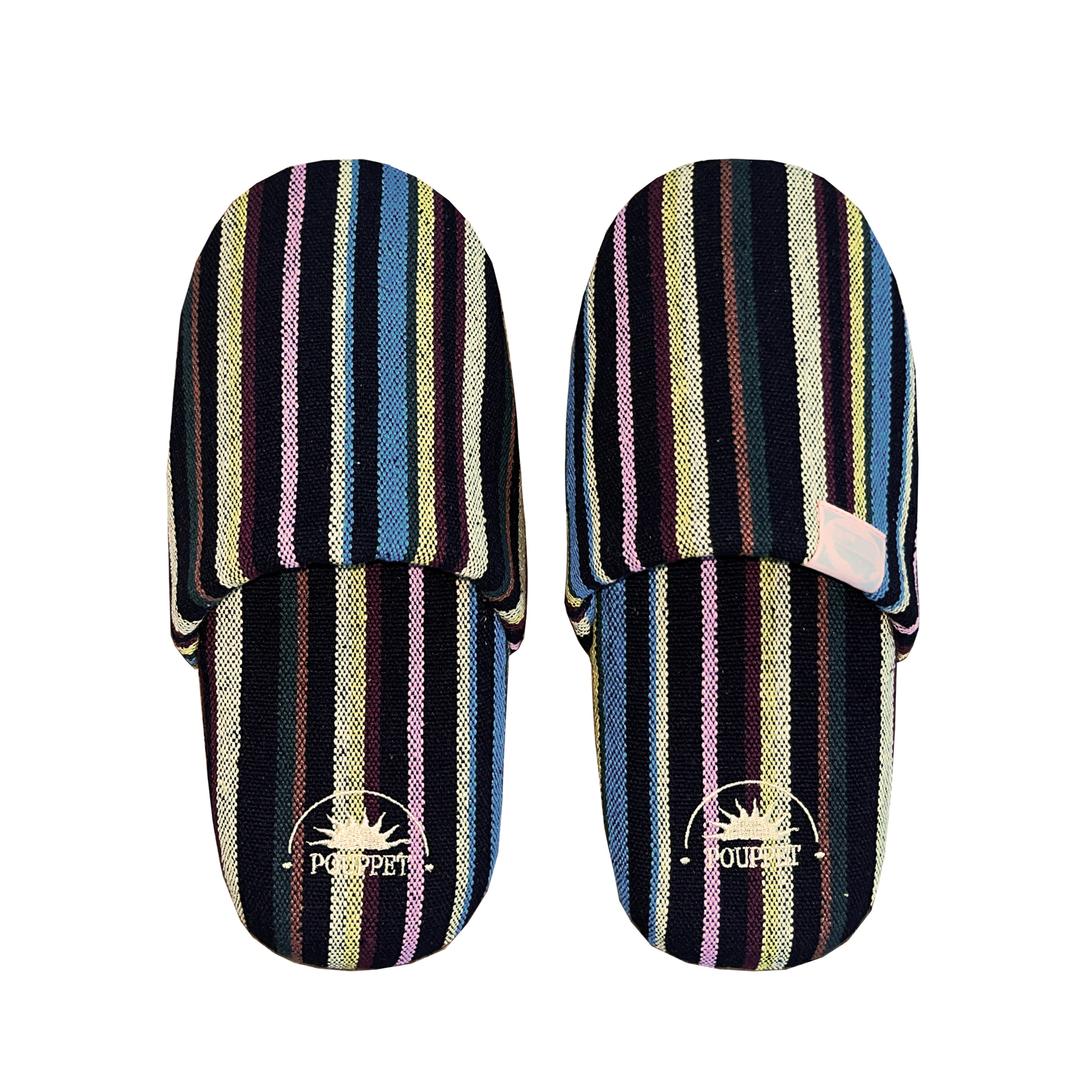 Bohemian Room Shoes - Black (2 Size)
