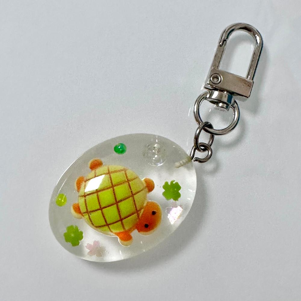 메론빵 거북이 스위밍 키링