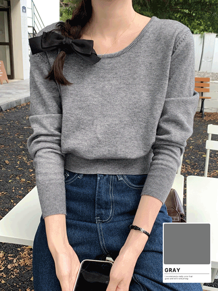 [#자체제작#5만장완판]셀라비 크롭 니트