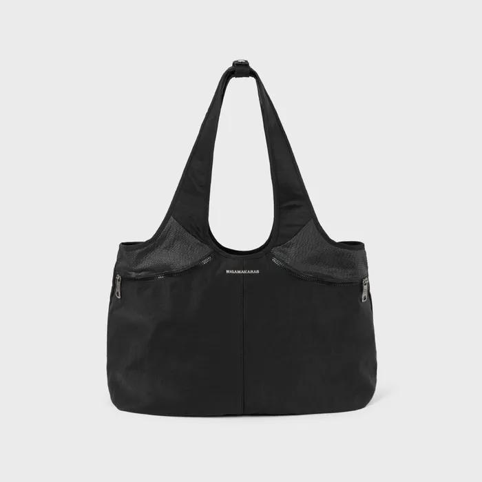 Nylon Shopper Bag (Black)
