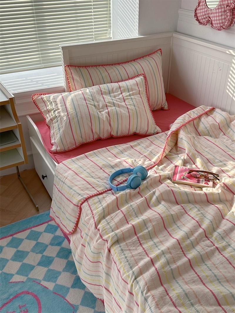 Stripe Lovely 스트라이프 러블리 차렵 이불 베딩커버 세트