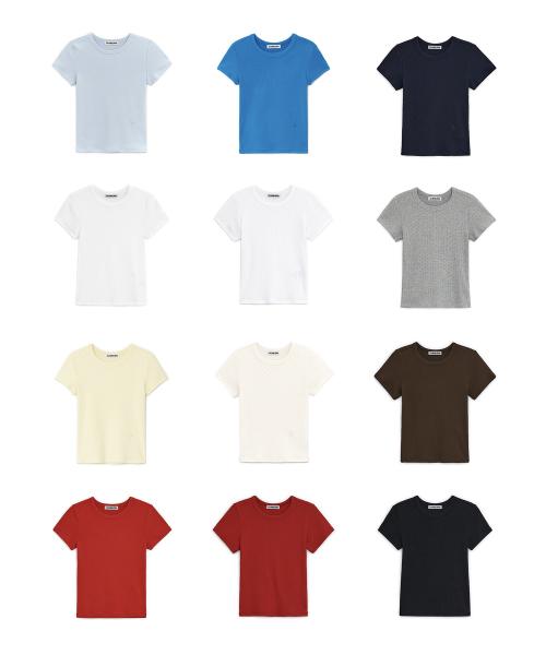 Sunburn Basic T-shirt, 12 COLORS