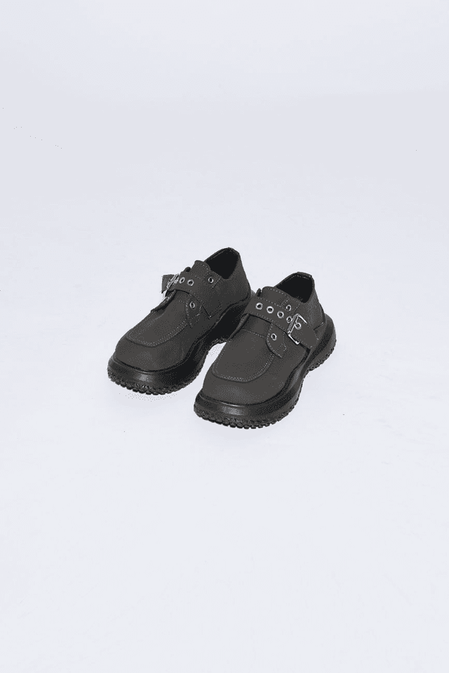 strap platform loafer (3c)