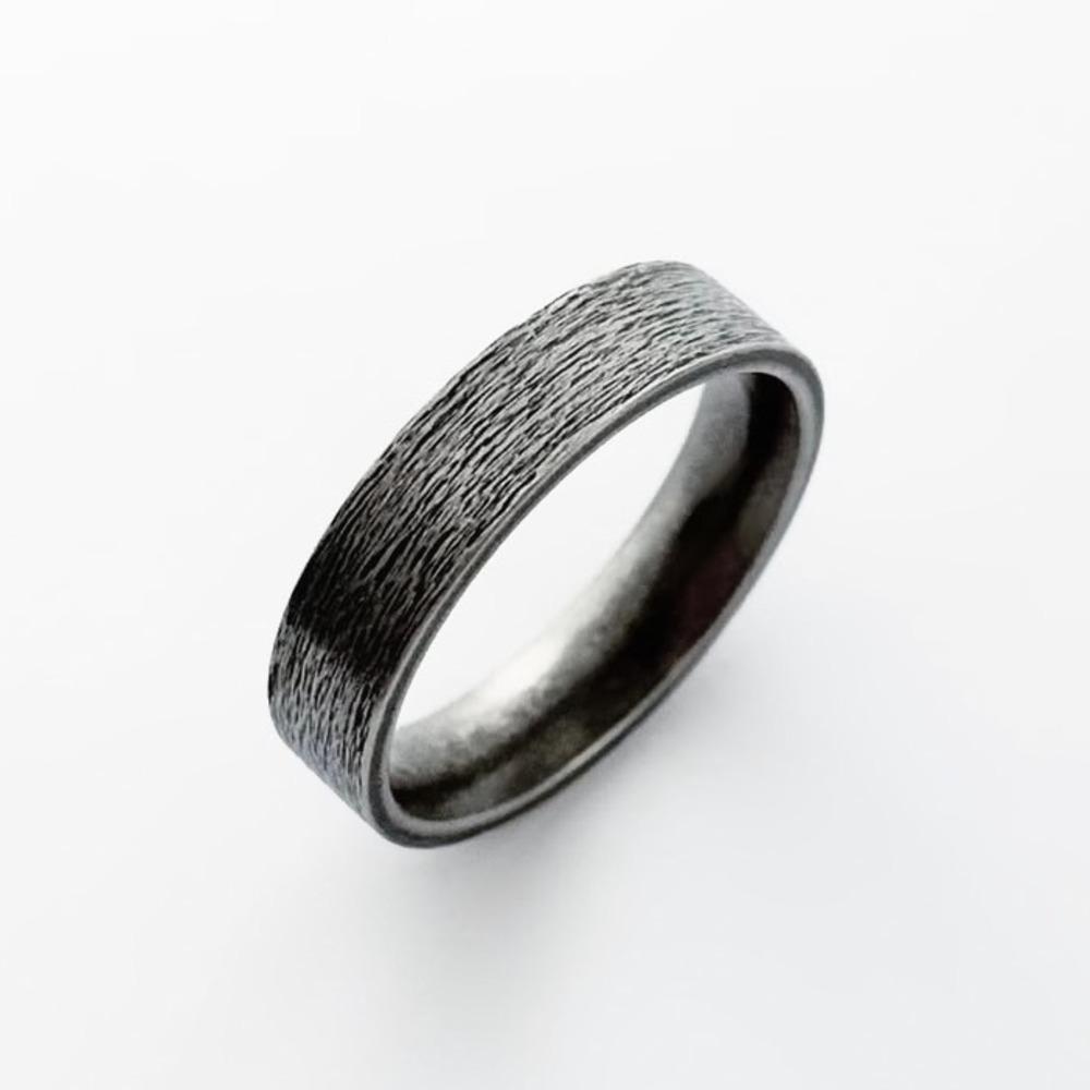 Dark Wood Skin Ring