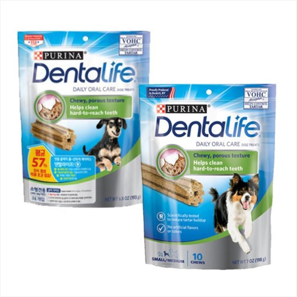 퓨리나 덴탈라이프 독 덴탈껌 치석제거 개껌