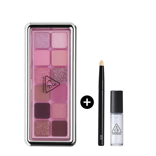 [온세일][단독증정][NEW TAKE] 3CE 뉴 테이크 아이섀도우 팔레트 (증)아이 포인트 브러쉬+아이 스위치 미니 1.5g