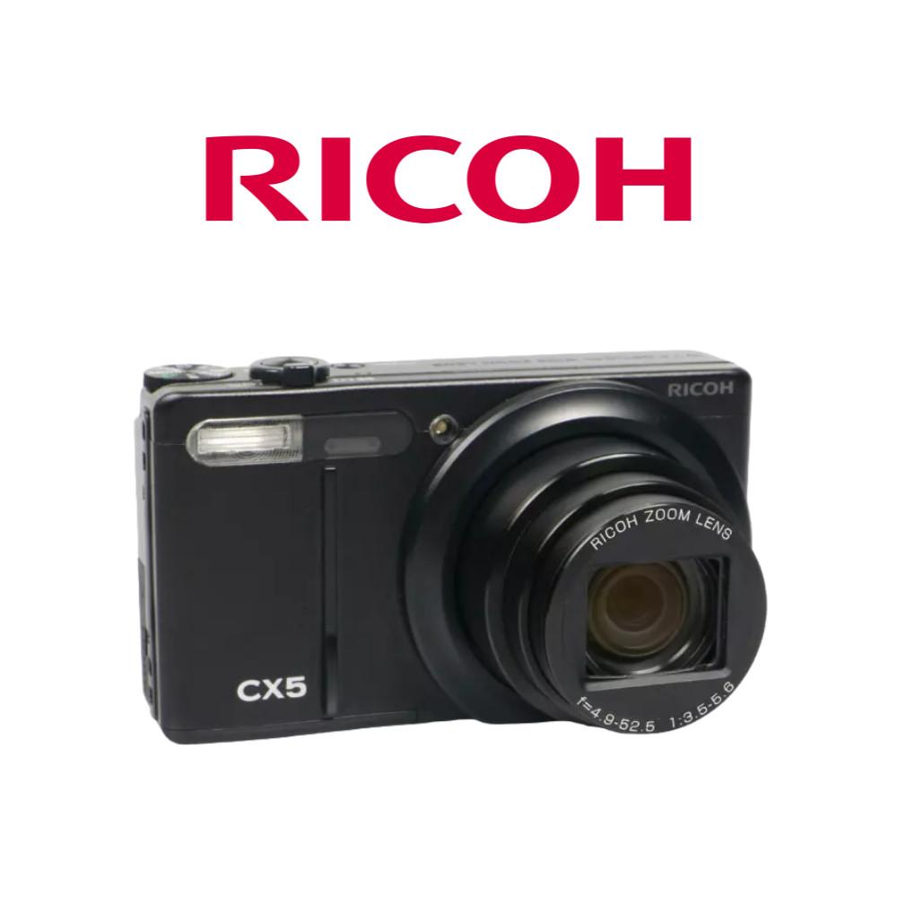 [중고] 리코 RICOH CX5 Hybrid Y2K 블랙 빈티지 레트로 디지털 카메라