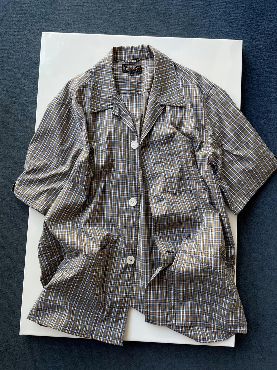 Check H/S pocket beach jacket | 후루츠패밀리