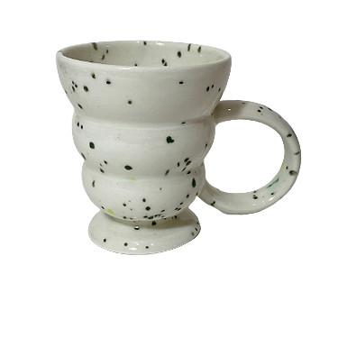 Mojji green crystal cup