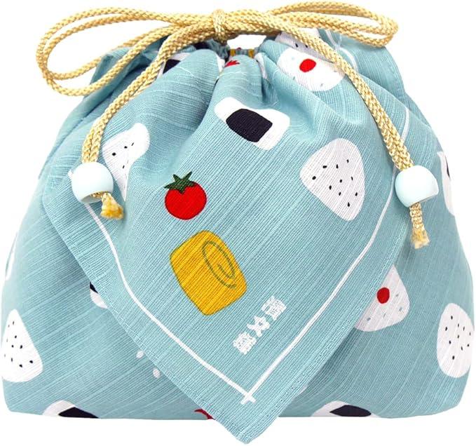 Hamamonyo Lunch Box Drawstring Rice Ball