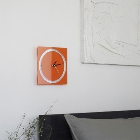 (빅세일) 피아바 플로이 벽시계 레디시 오렌지