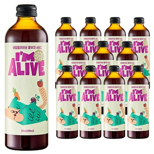 아임얼라이브콤부차 ABC, 315ml, 12개 - 기타탄산음료 | 쿠팡