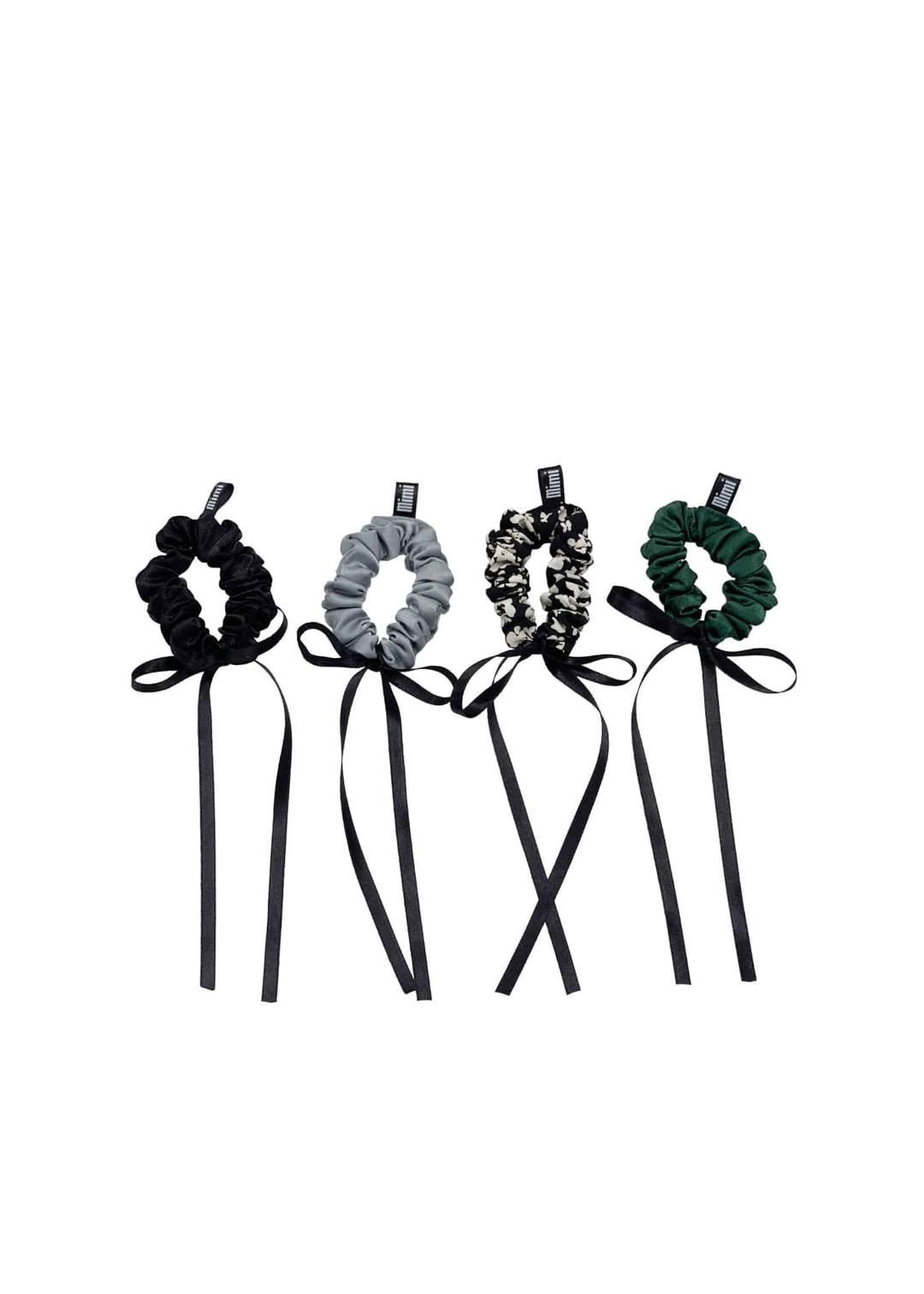 Mini ribbon scrunchy (4 types)