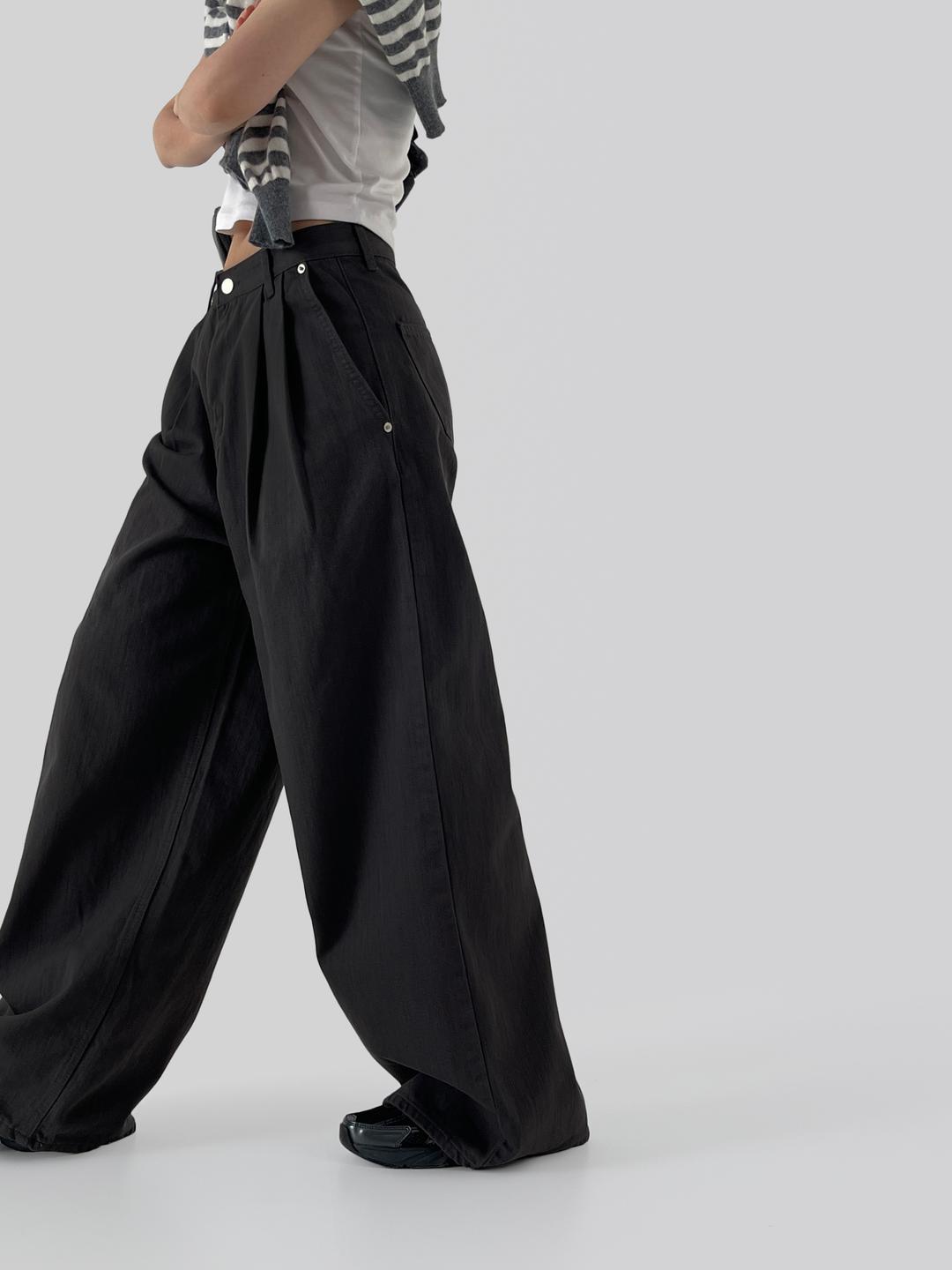 어텀 [made]턴핀턱와이드팬츠