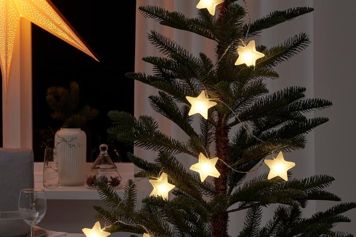 스트롤라 LED줄조명 한지/별 12등 3.5m