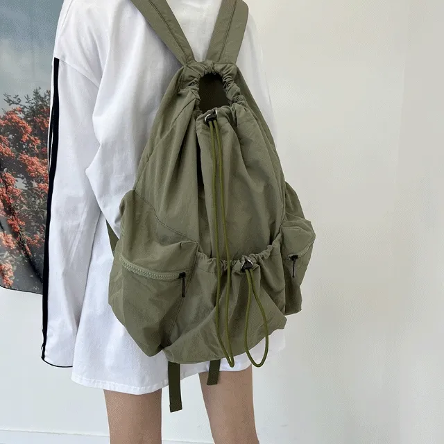 빅 투 스트링 백팩 (3color) -입고지연, 5월 12일 이후 발송 예정!!