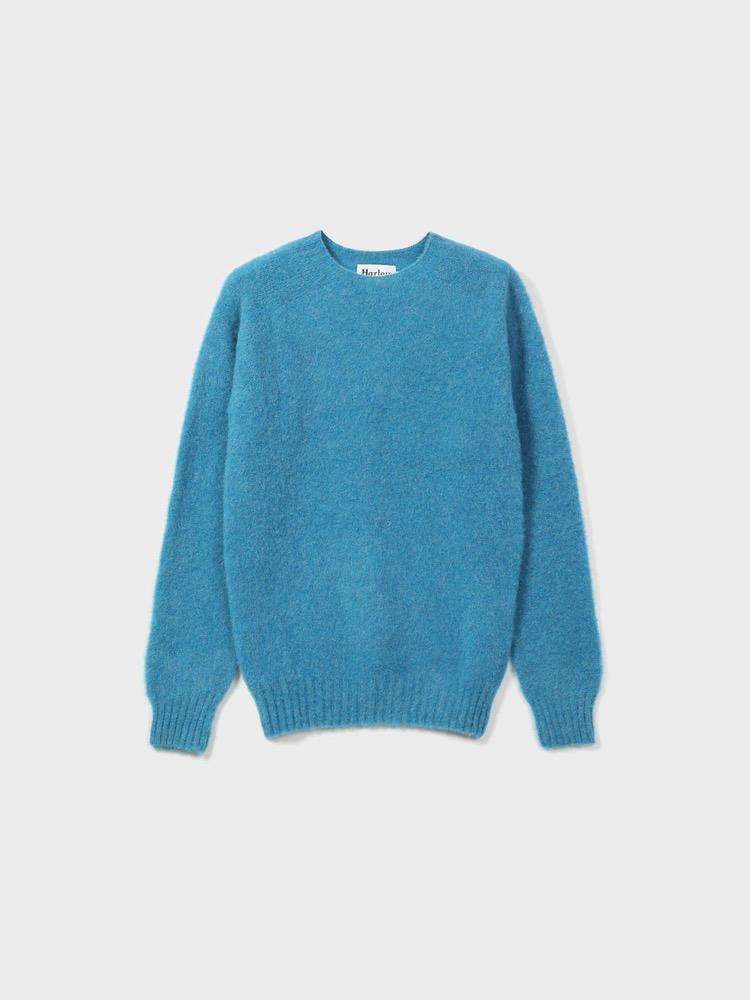 Shaggy Dog Crew Neck Sweater [Pennan Bay]