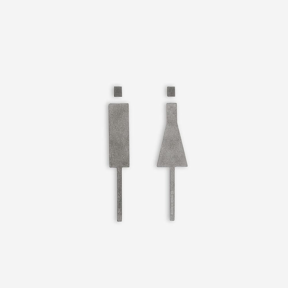 화장실 도어 사인