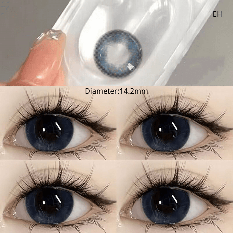 Sponge Blue 14.2mm Contact Lenses