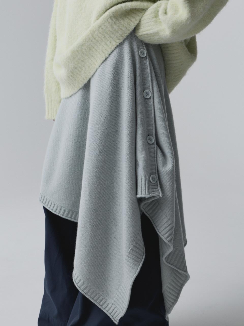 Modular Wrap Skirt_Light Blue