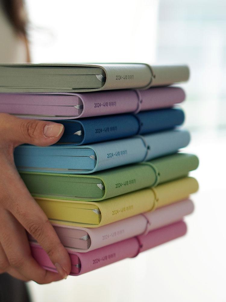 2024년 이야기다이어리 펜 스티커 세트 그란데1년
