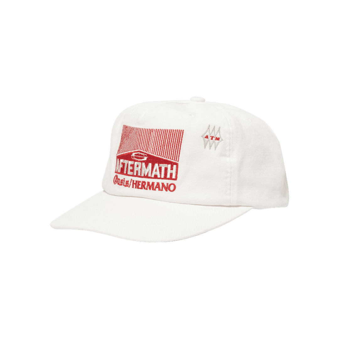 (예약 배송) CIGAR 5 PANEL BALL CAP (OFF WHITE)