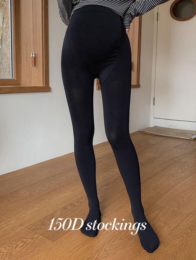 해피텐 [H.made] 임산부 스타킹레깅스 (150D)
