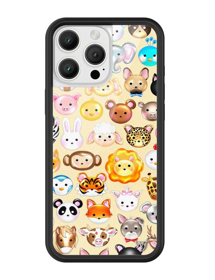 Wildflower Animal Kingdom iPhone case