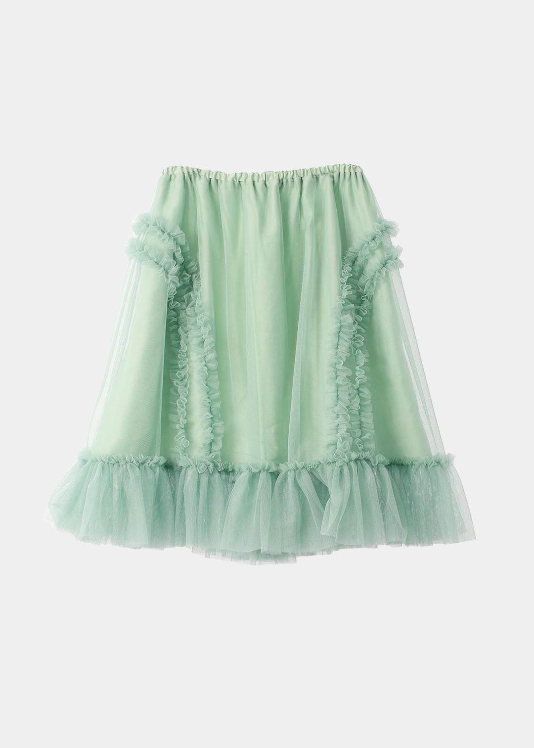 BANDING RUFFLE SHA SKIRT - MINT (5th restock)