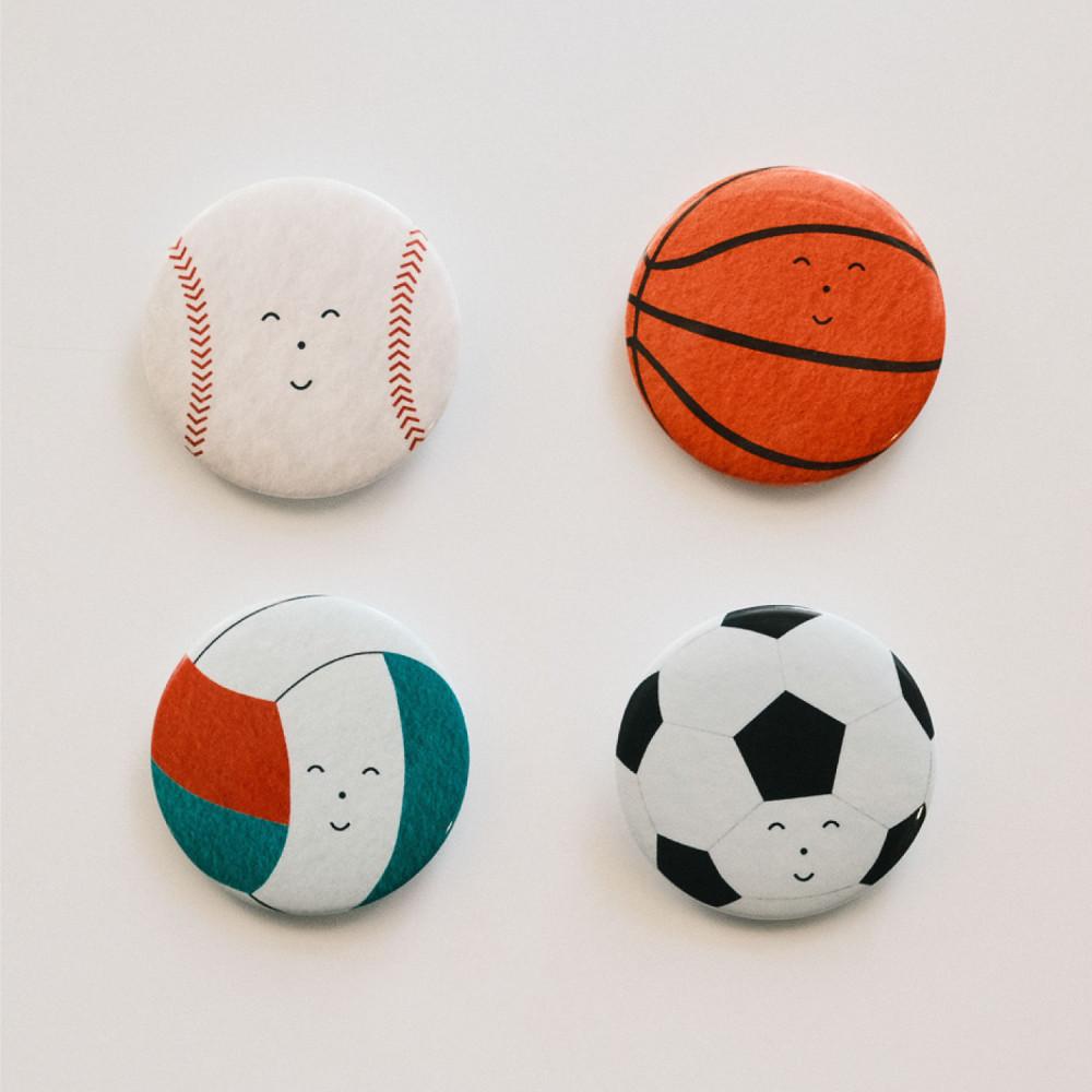 [핀버튼] 좋아하는 것을 마음껏 좋아하자- (4종)