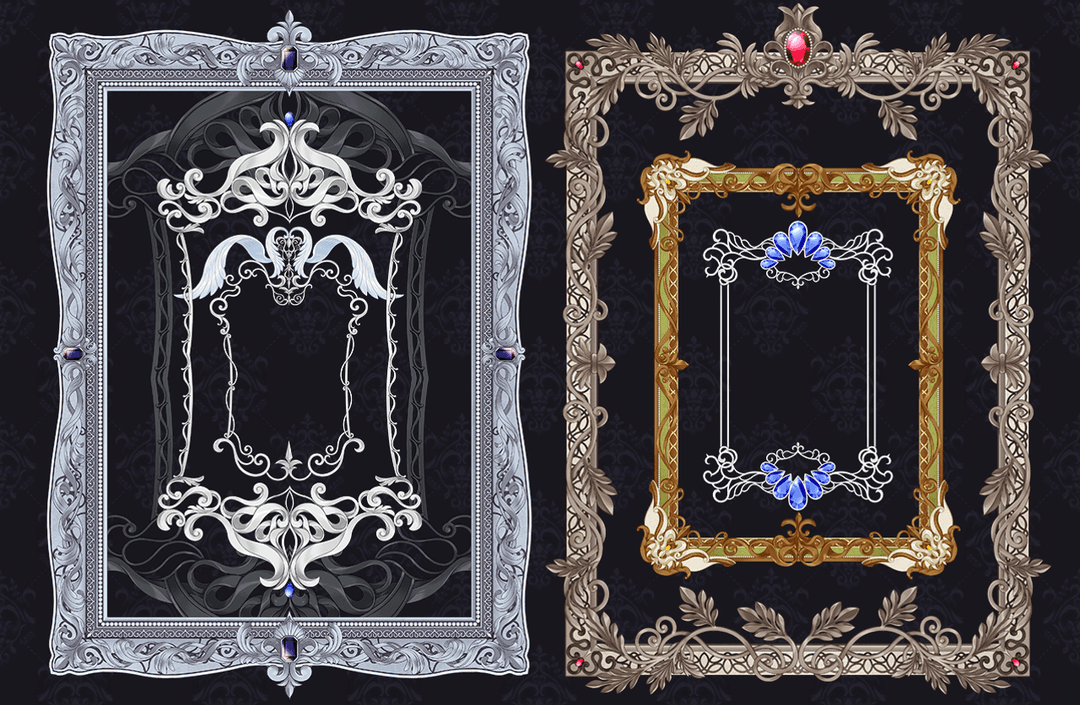 화려한 분위기를 위한 액자 프레임 세트