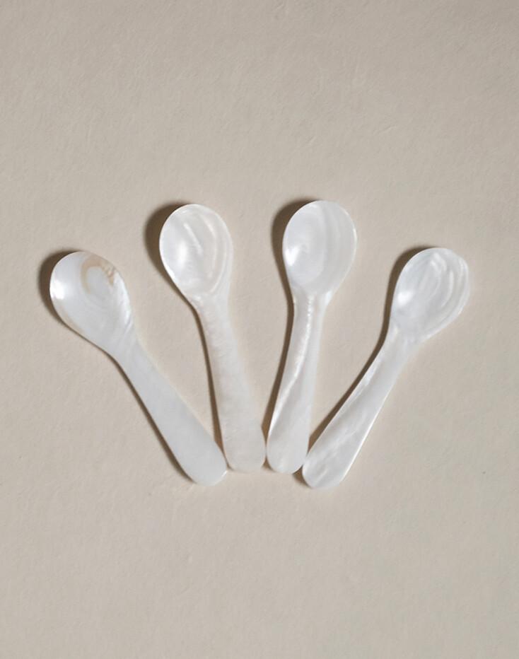 쉘 라운드 스푼 S · 화이트