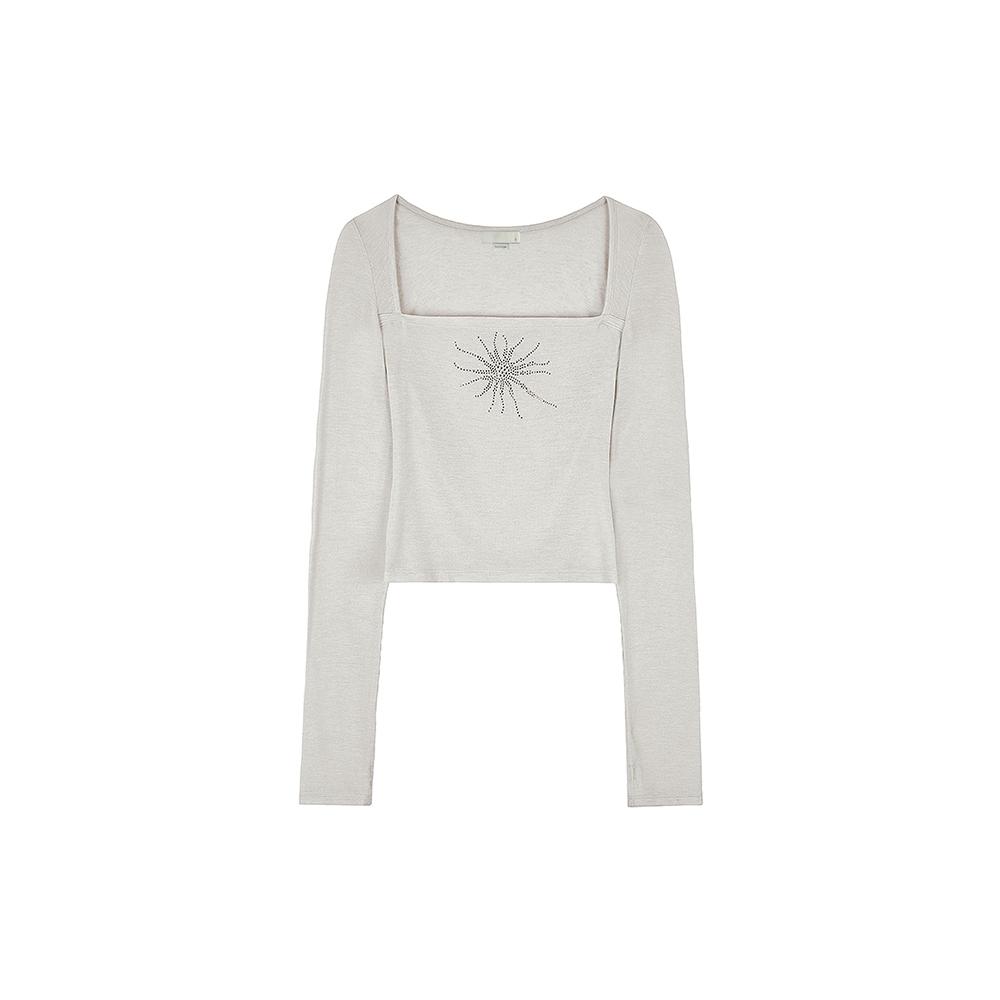 [BONNAE : 본네] HOTFIX FINGER HOLE TOP SKIN