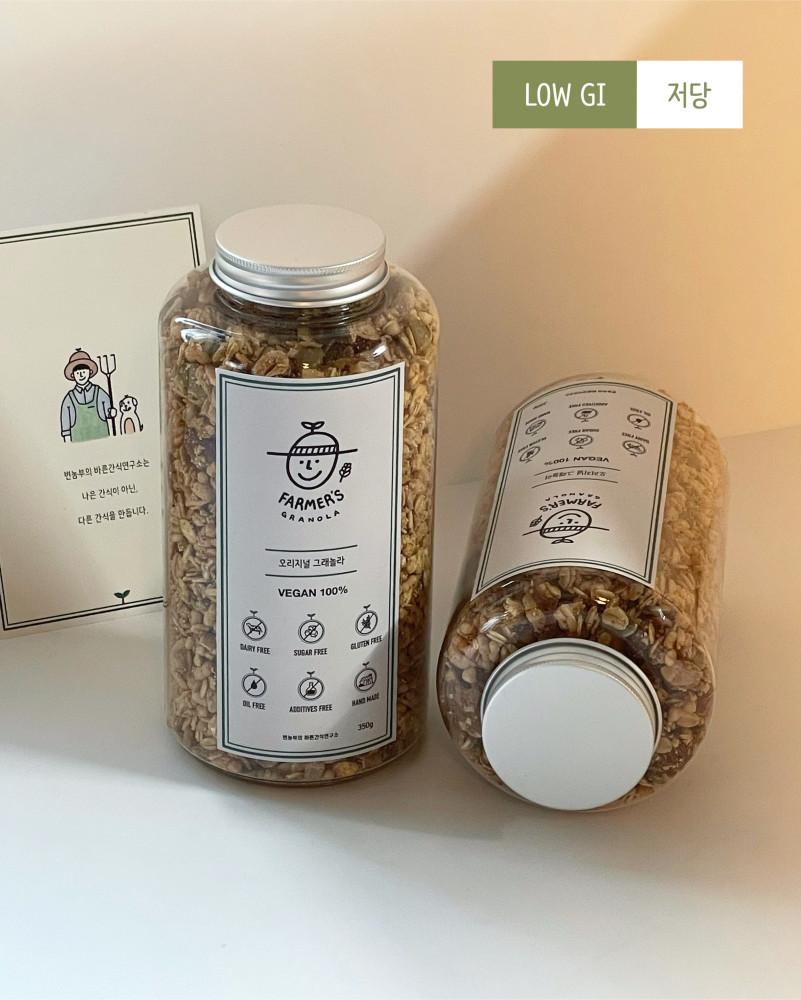 변농부 저당 오리지널 그래놀라 (수제)_350g