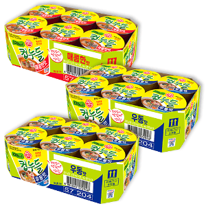 오뚜기 컵누들 매콤한맛+우동맛 2종 18개 무료배송 | 쇼핑하고적립